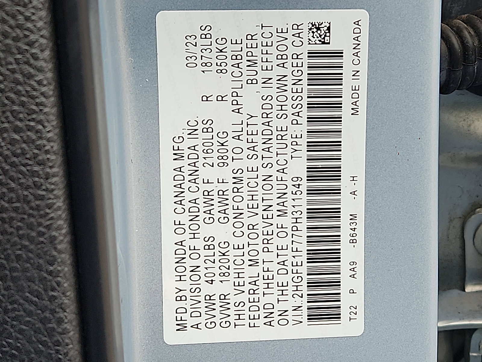 Used 2023 Honda Civic EX image 27