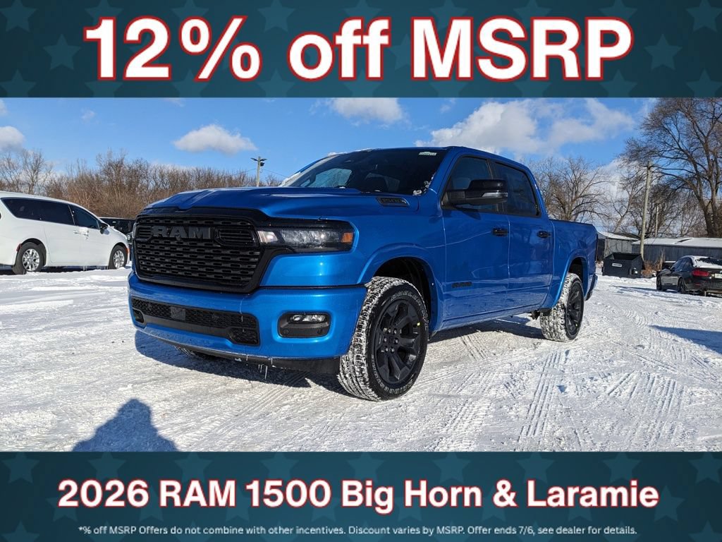 New 2026 RAM 1500 Big Horn w/ Night Edition AWD/4WD image 5