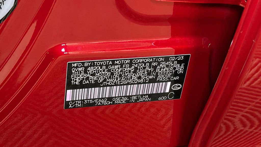 Certified 2023 Lexus IS 350 F Sport w/ Memory Package image 34