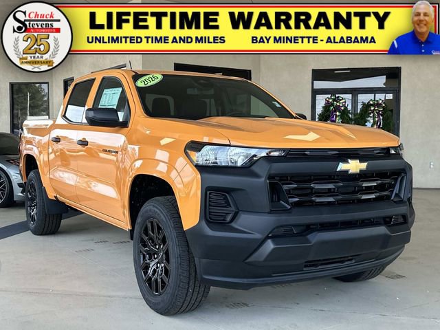 New 2026 Chevrolet Colorado W/T w/ WT Custom Package