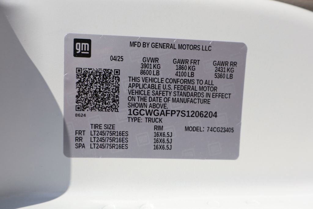 New 2025 Chevrolet Express 2500 w/ Driver Convenience Package image 41