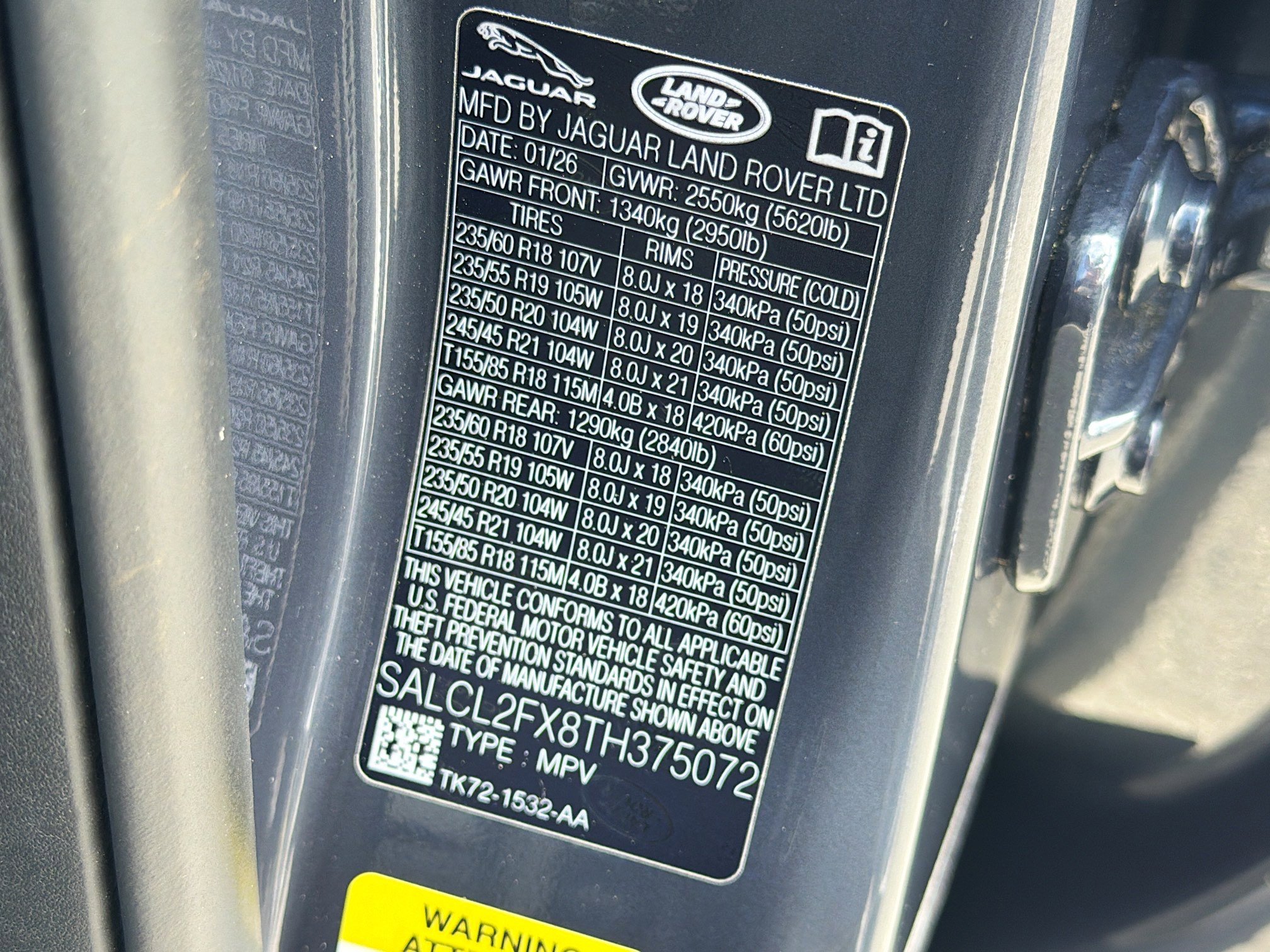 New 2026 Land Rover Discovery Sport Landmark AWD/4WD image 44