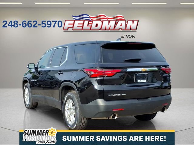 Used 2023 Chevrolet Traverse LS w/ Safety Package AWD/4WD image 3