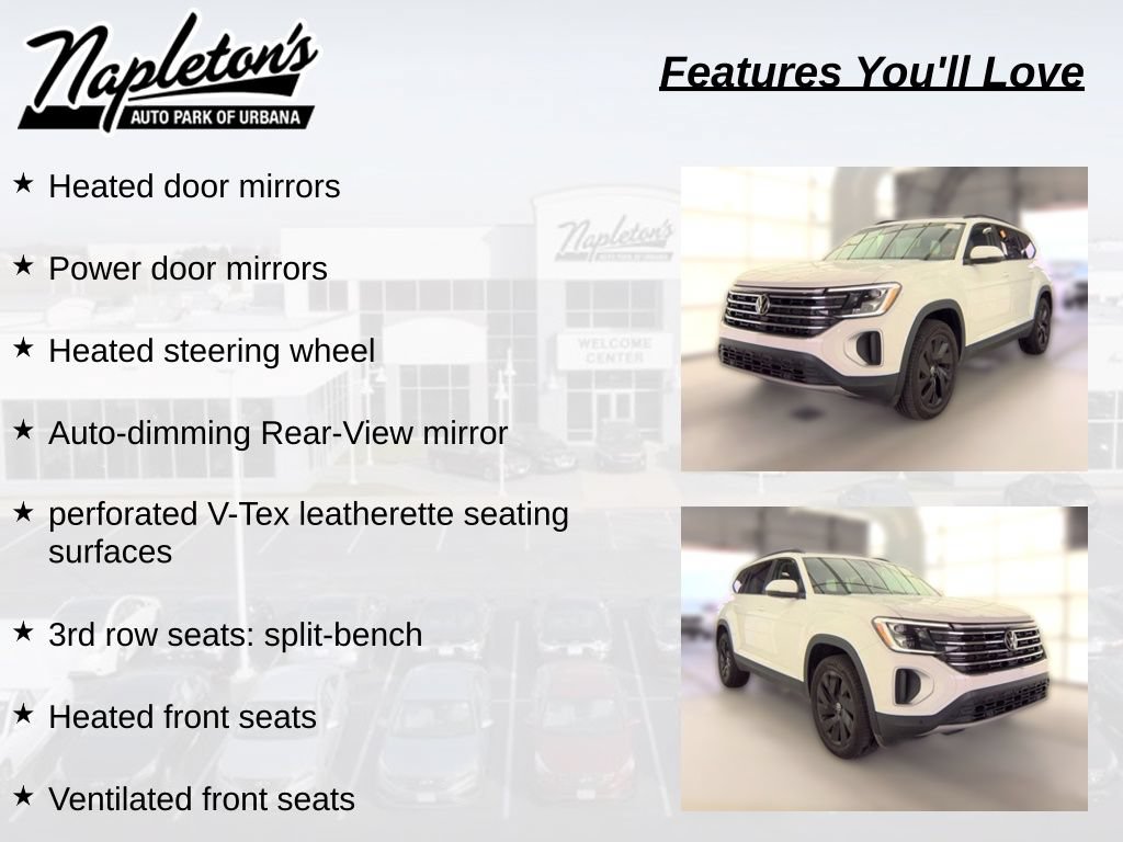 Used 2025 Volkswagen Atlas SE FWD image 15