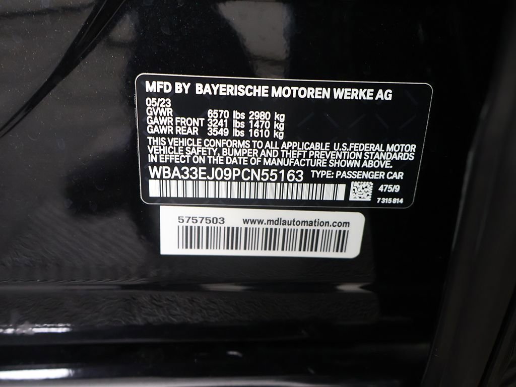 Used 2023 BMW 760i xDrive w/ Luxury Rear Seating Package AWD/4WD image 64