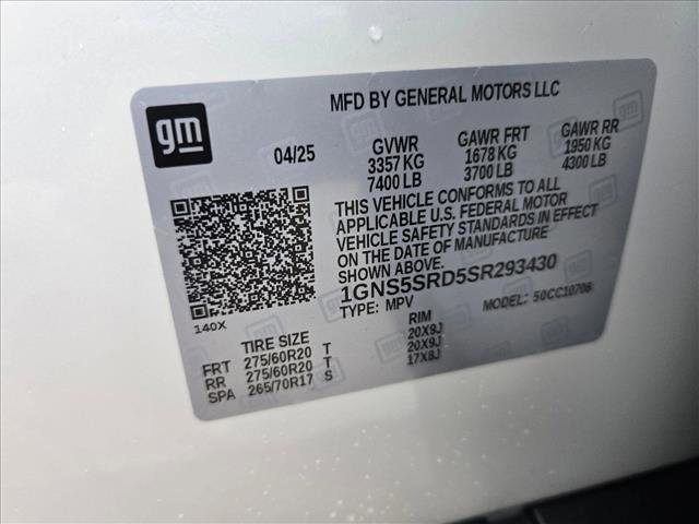 New 2025 Chevrolet Tahoe Premier image 21