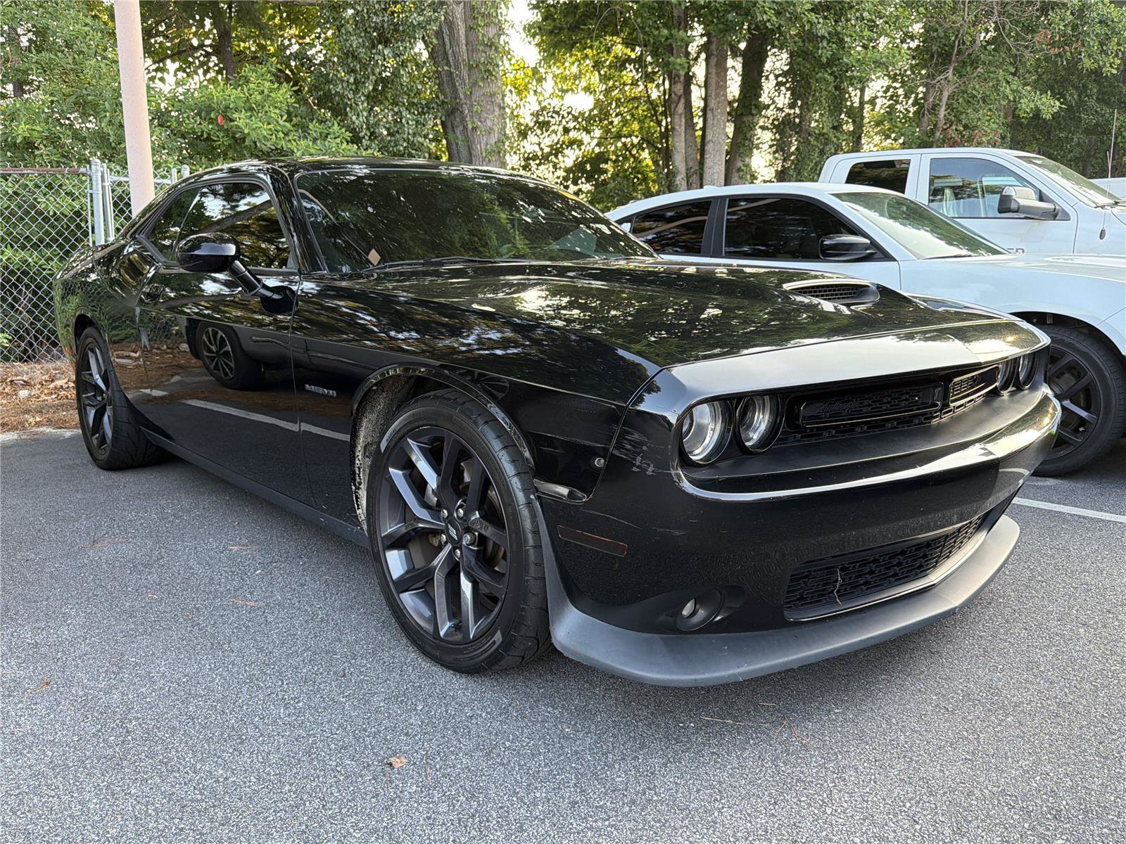 Used 2021 Dodge Challenger R/T w/ Blacktop Package RWD image 3