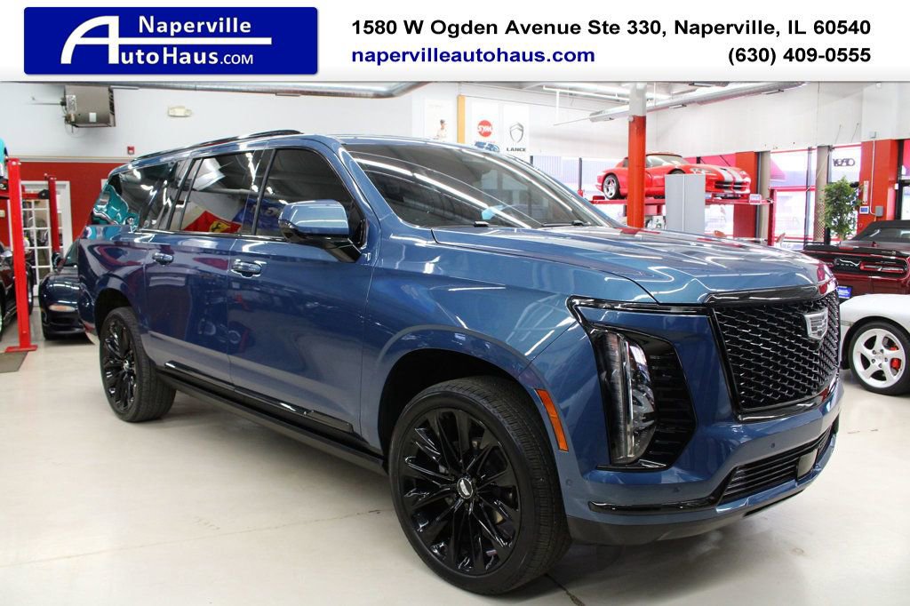 Used 2025 Cadillac Escalade ESV Sport Platinum w/ LPO, ONYX Package image 1