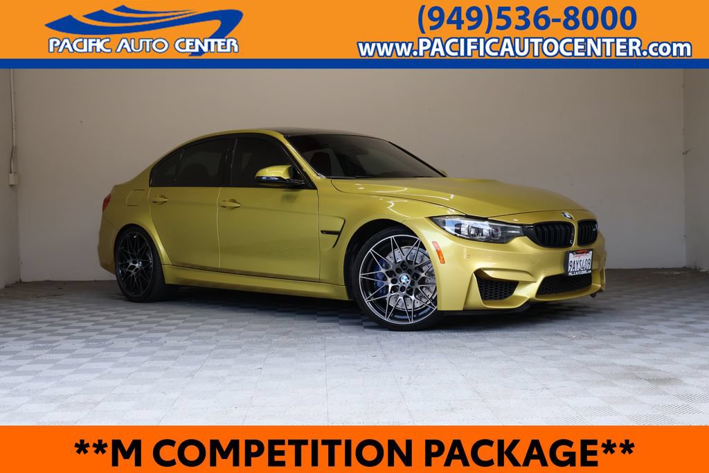 Used 2018 BMW M3 RWD image 1