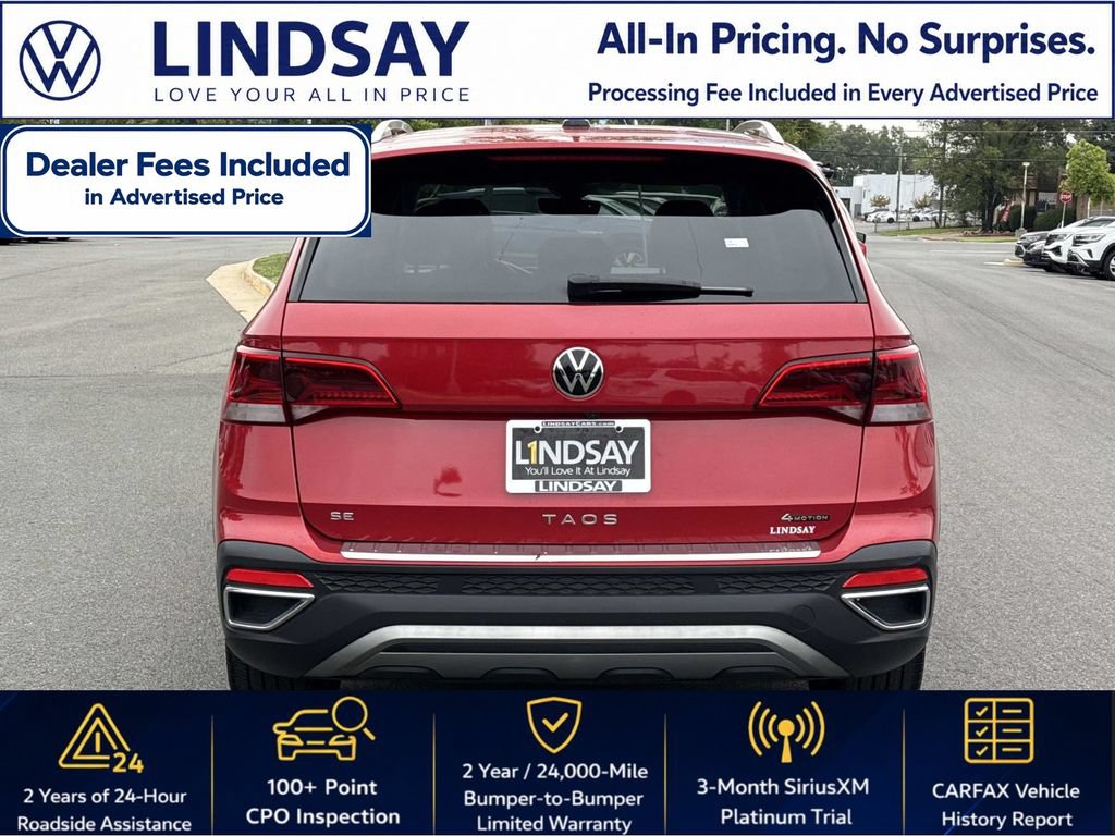 Used 2023 Volkswagen Taos SE w/ Panoramic Sunroof Package AWD/4WD image 4