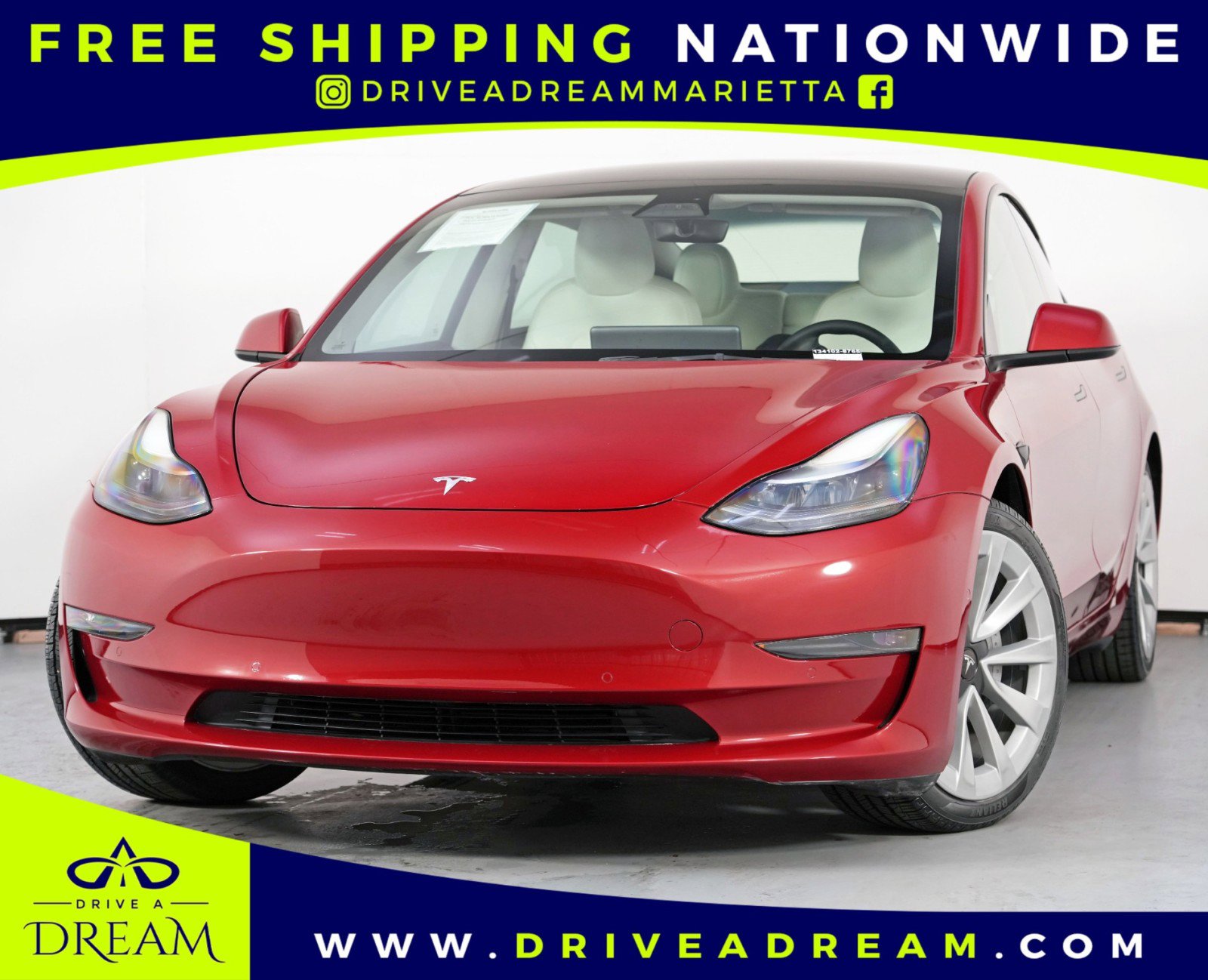 Used 2022 Tesla Model 3 Long Range image 1