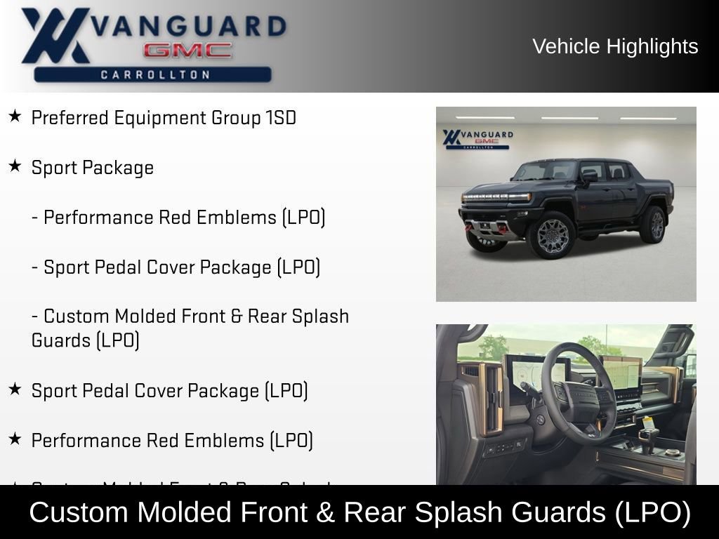 New 2025 GMC Hummer EV 3X w/ LPO, Sport Package image 5