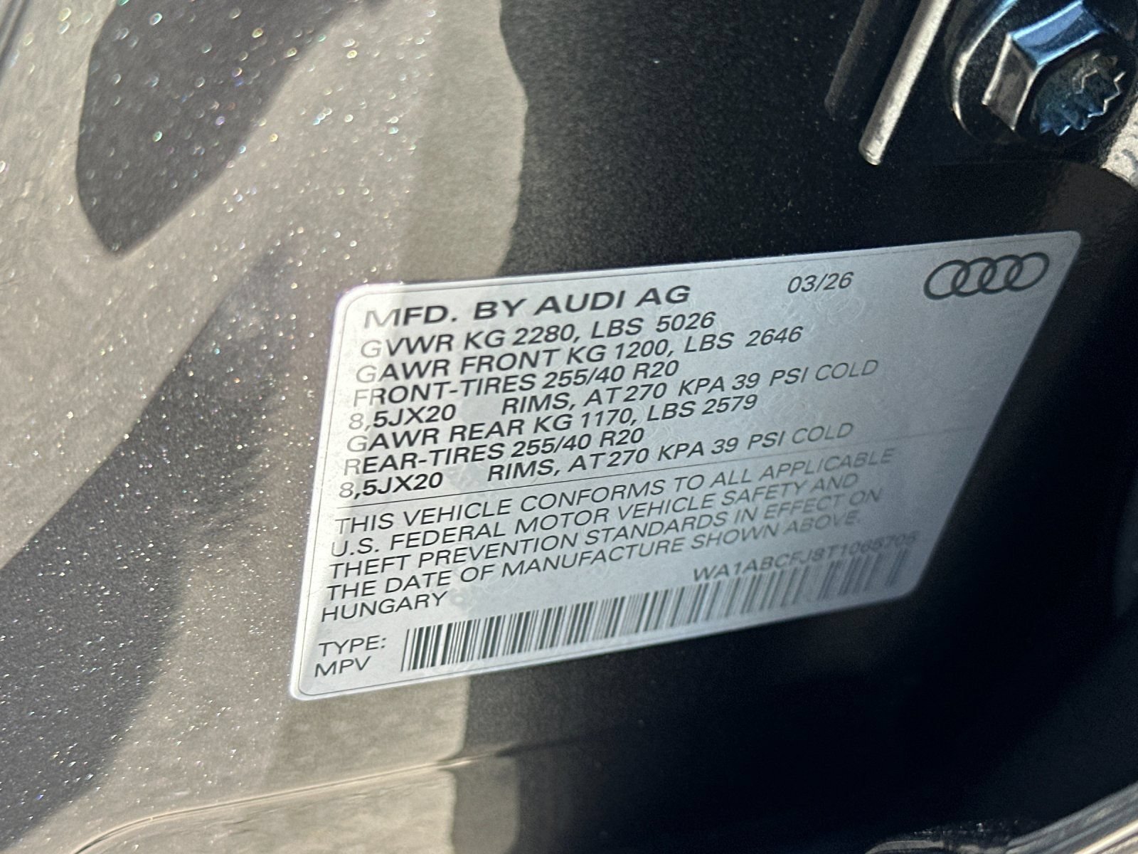 New 2026 Audi Q3 quattro 2.0T AWD/4WD image 26