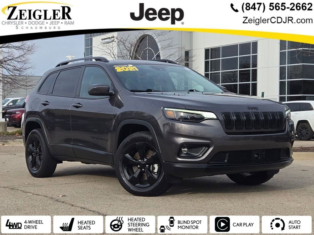 Used 2021 Jeep Cherokee Latitude Plus