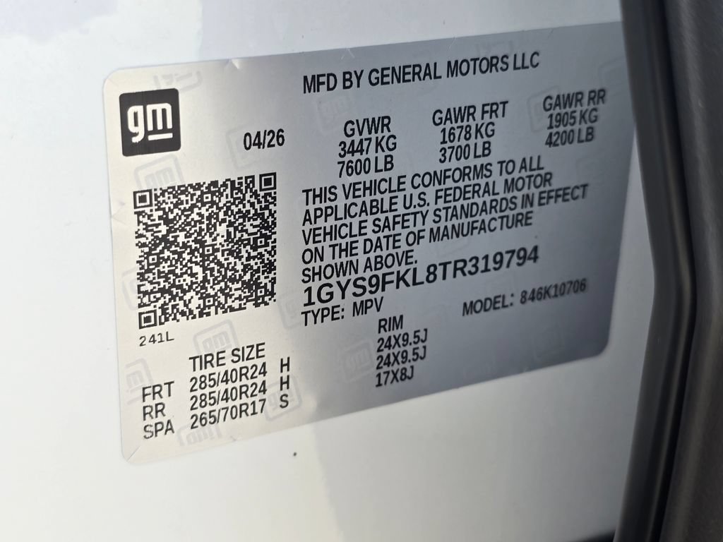 New 2026 Cadillac Escalade Sport w/ Touring Package AWD/4WD image 37
