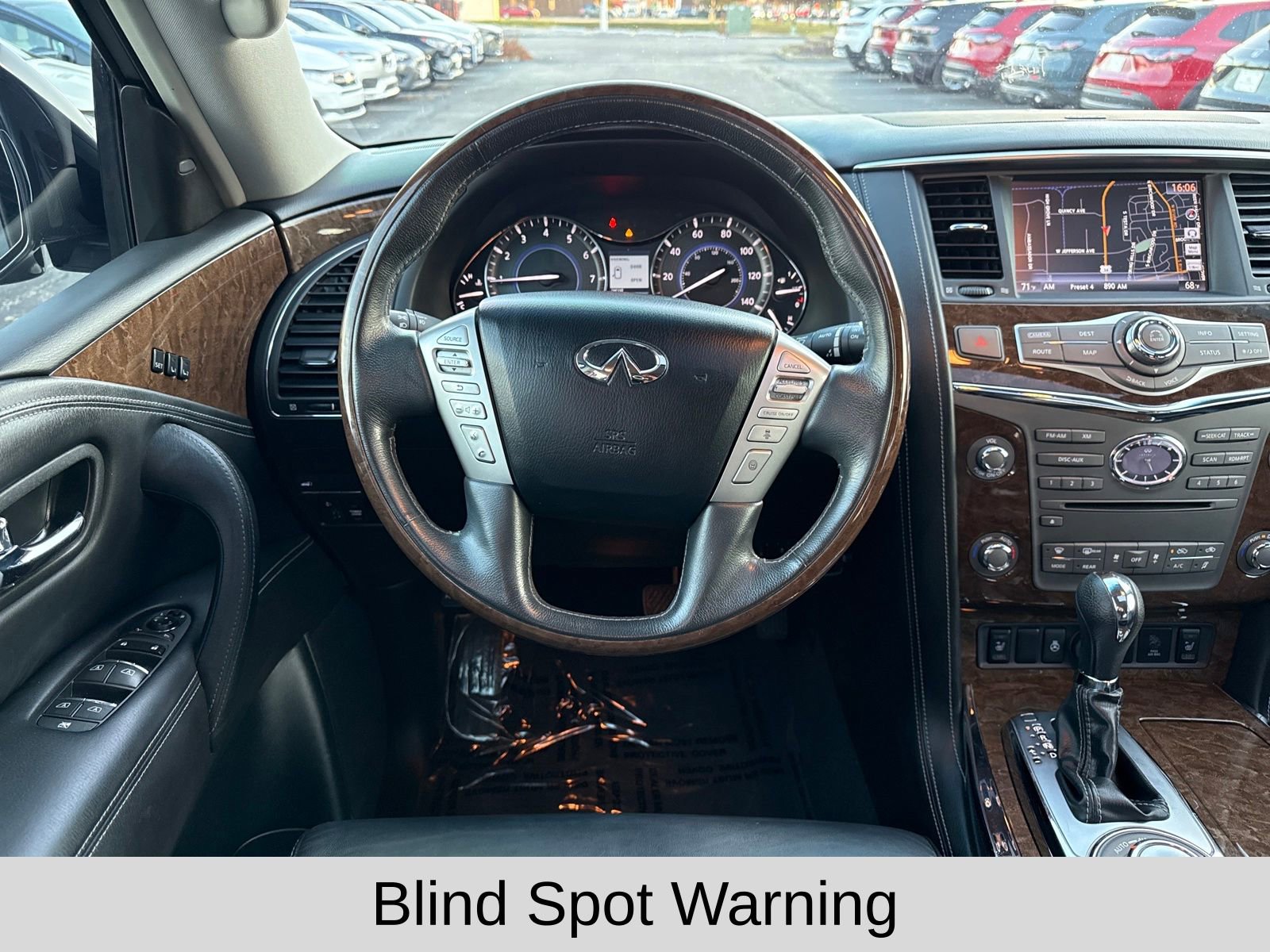 Used 2016 INFINITI QX80 4WD w/ Driver's Assistance Package image 13