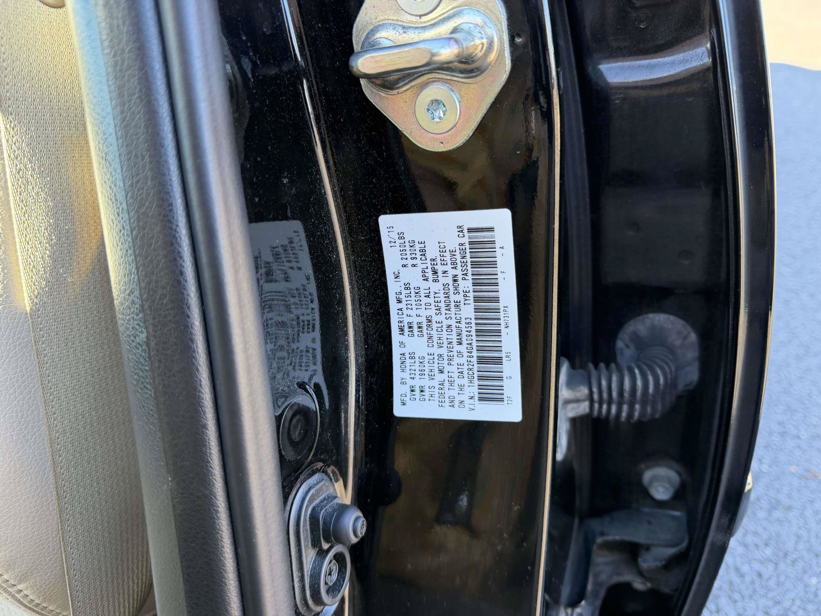 Used 2016 Honda Accord EX-L image 30