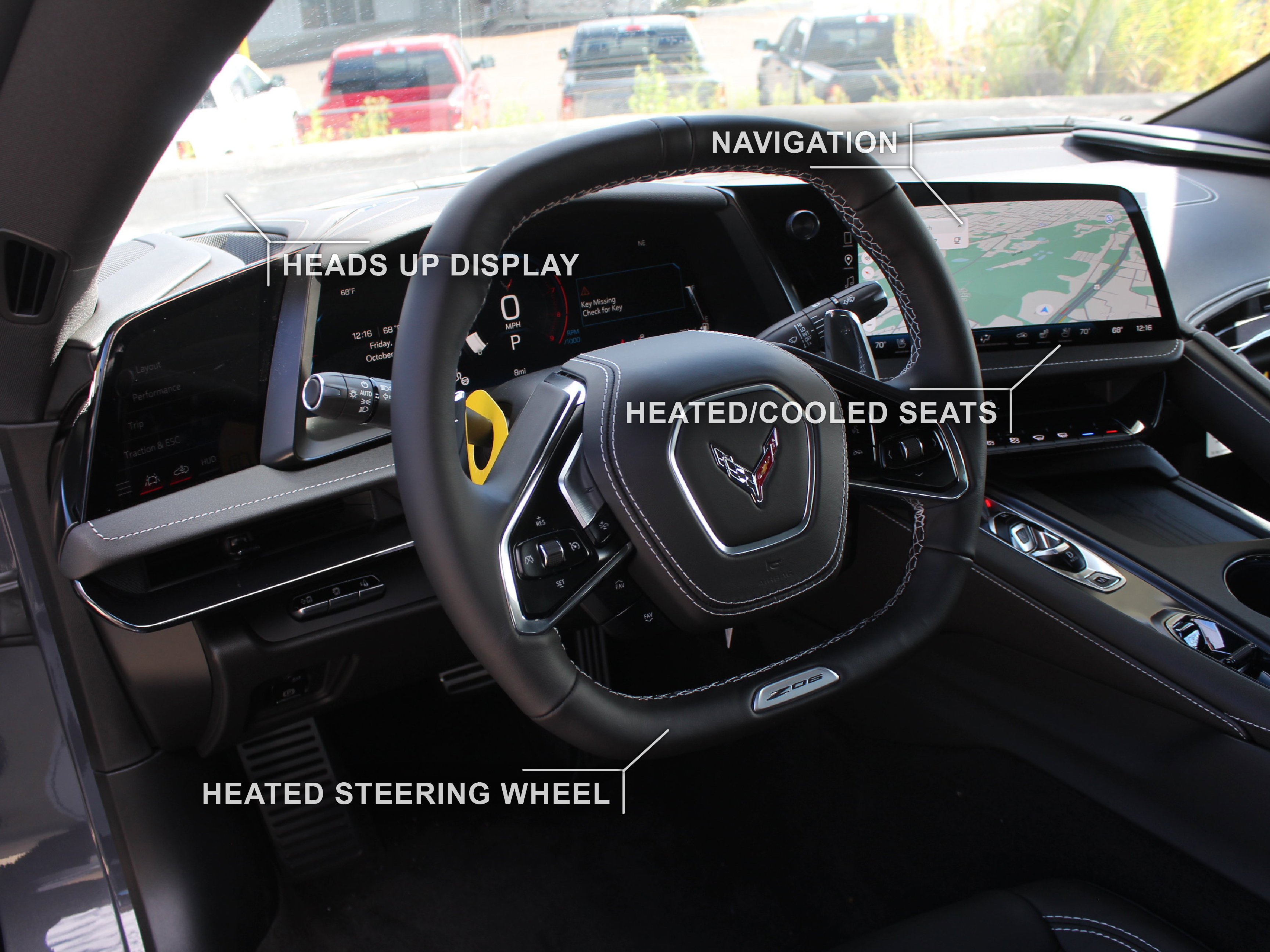 New 2027 Chevrolet Corvette Z06 w/ Stealth Interior Trim Package RWD image 3