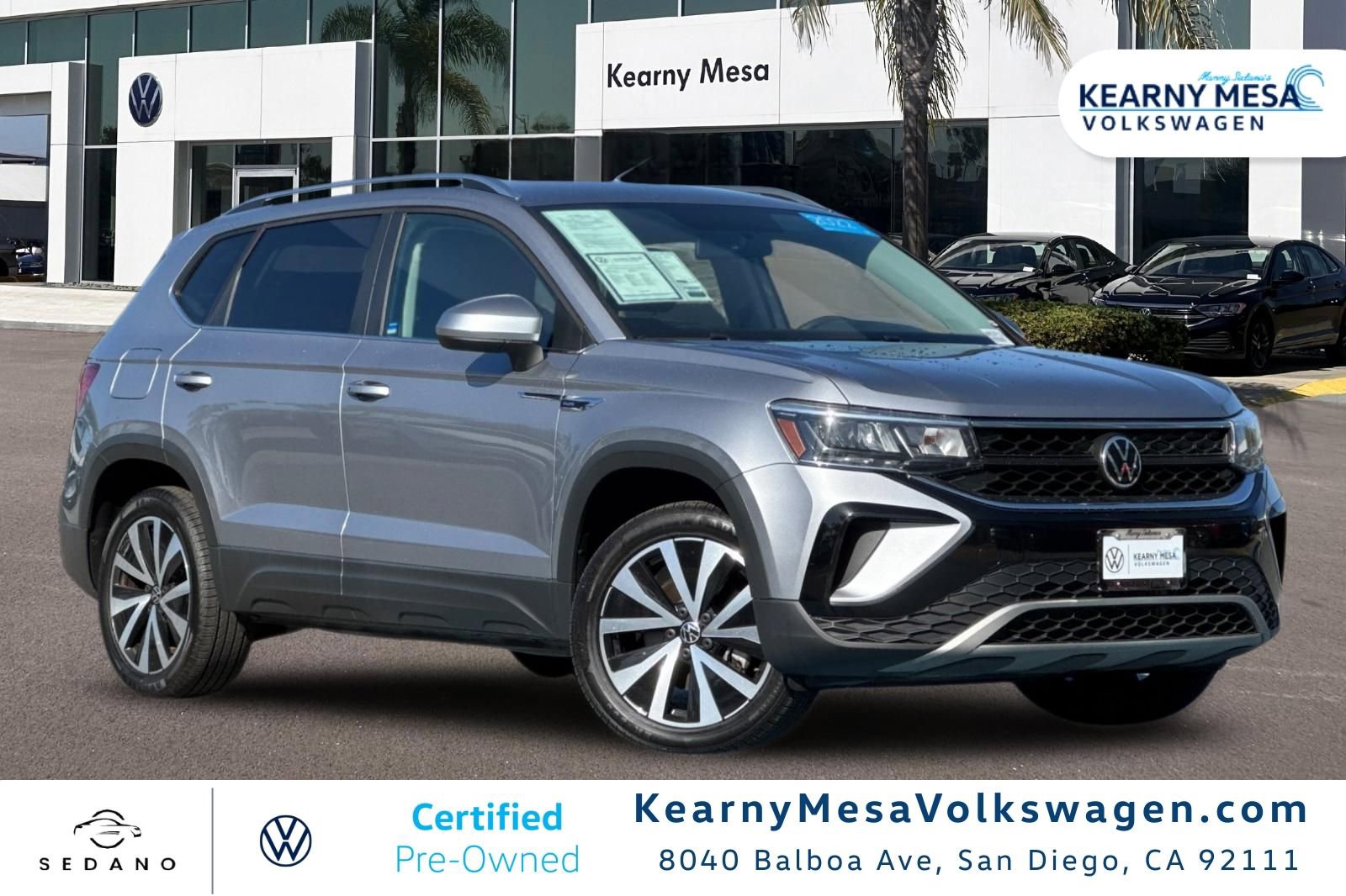 Used 2022 Volkswagen Taos SE image 1