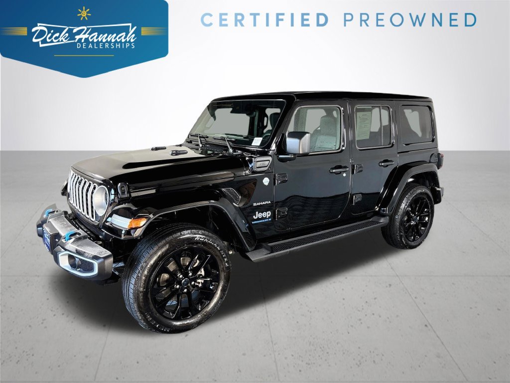 Used 2024 Jeep Wrangler Unlimited Sahara w/ Technology Group AWD/4WD image 1