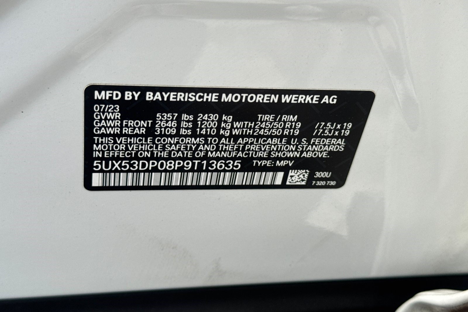 Certified 2023 BMW X3 xDrive30i w/ Parking Assistance Package AWD/4WD image 28