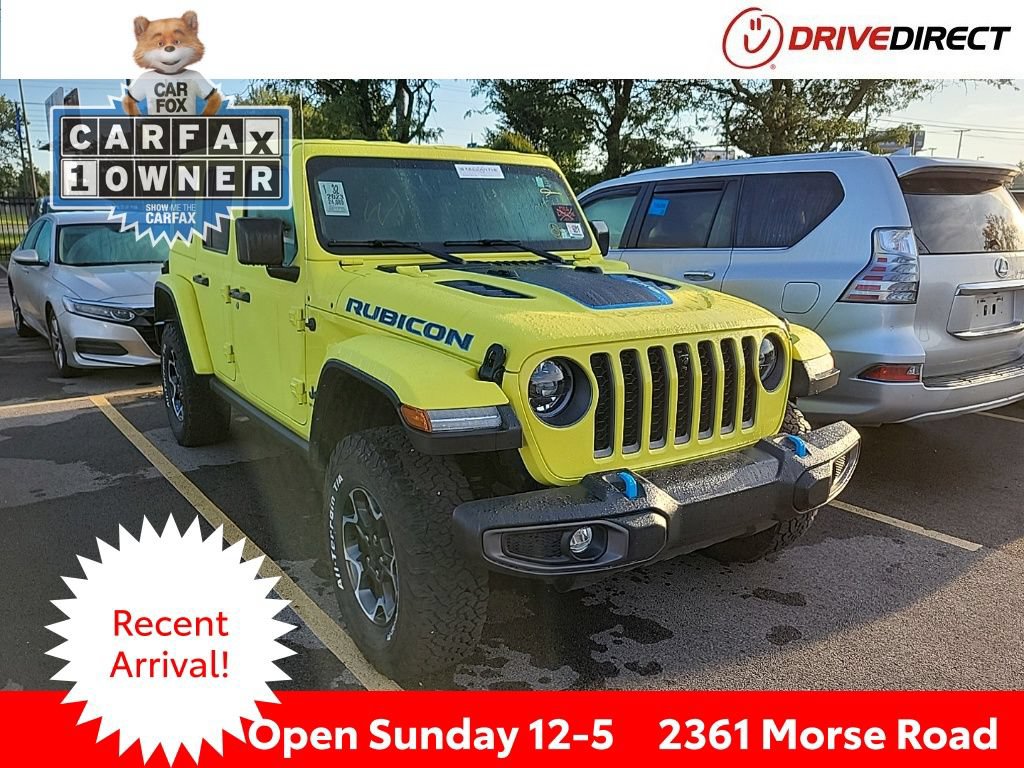 Used 2023 Jeep Wrangler Unlimited Rubicon 4xe w/ Cold Weather Group