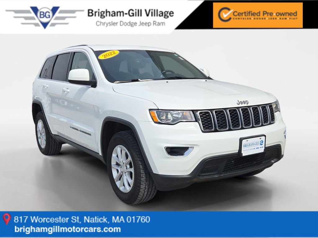 Certified 2022 Jeep Grand Cherokee Laredo E AWD/4WD image 1