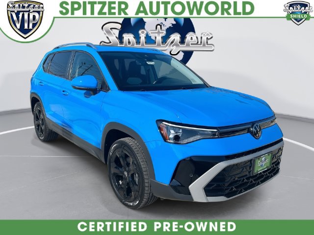 Used 2025 Volkswagen Taos SEL w/ Black Wheel Plus Package