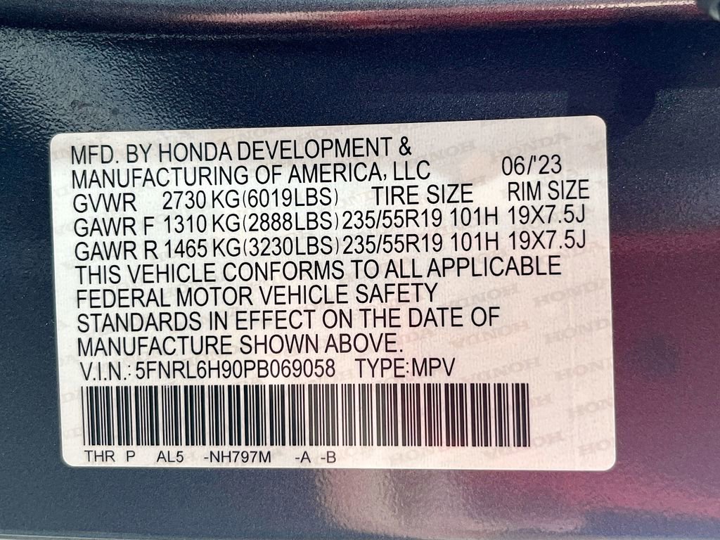 Used 2023 Honda Odyssey Elite image 34