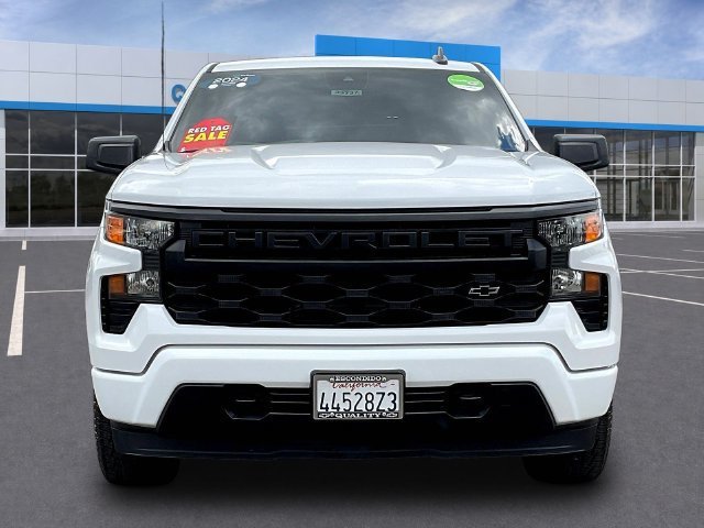 Certified 2024 Chevrolet Silverado 1500 Custom w/ Turbomax Blackout Package RWD image 2