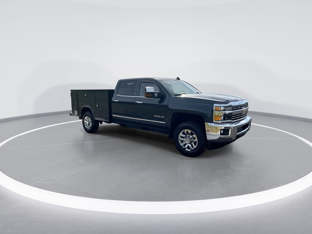 Used 2017 Chevrolet Silverado 3500 LTZ w/ Snow Plow Prep Package AWD/4WD image 2