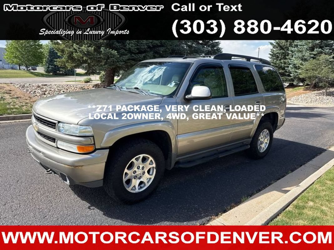 Used 2003 Chevrolet Tahoe Z71