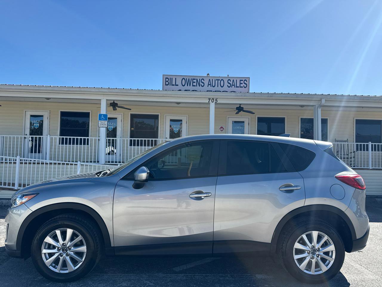 Used 2014 MAZDA CX-5 Sport w/ Bluetooth Audio Package FWD image 2