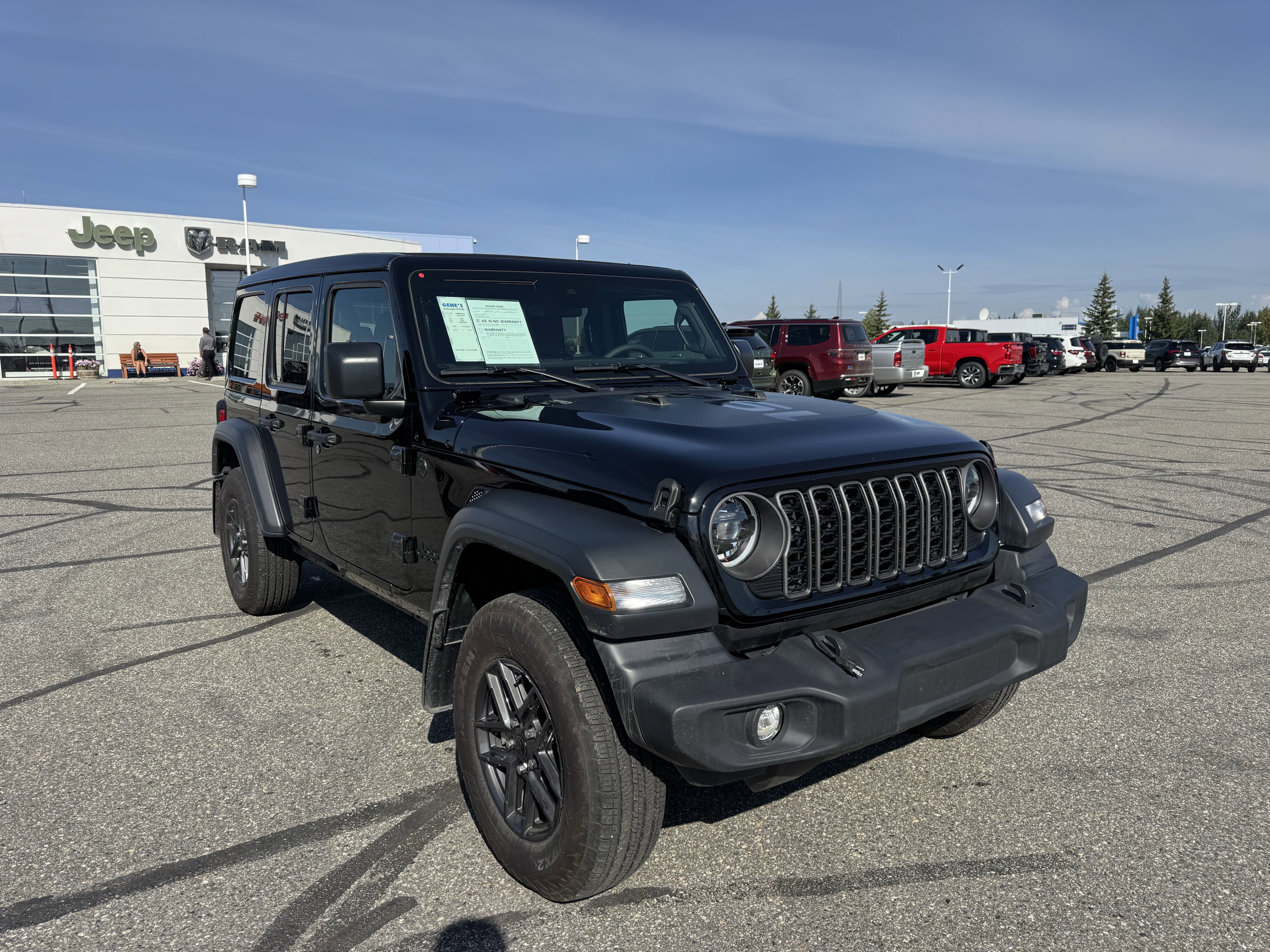 Certified 2024 Jeep Wrangler Sport S