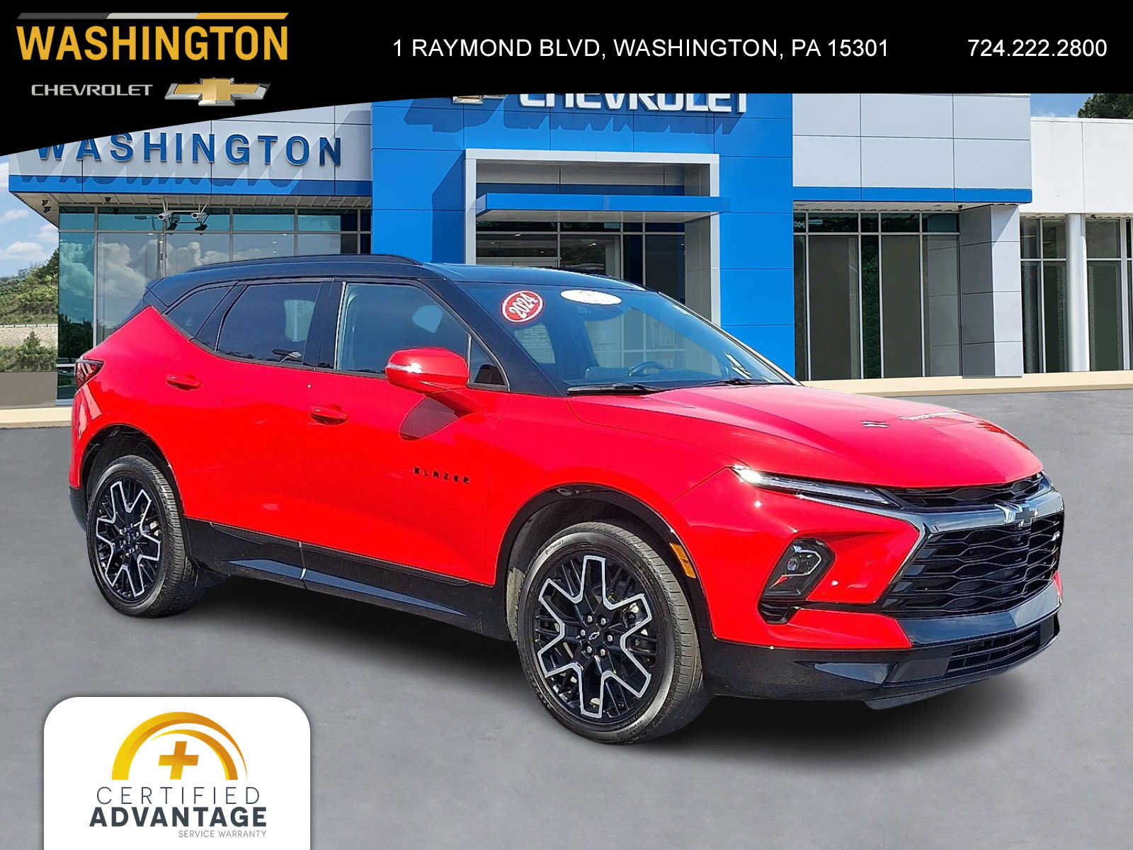Used 2024 Chevrolet Blazer RS w/ Driver Confidence II Package