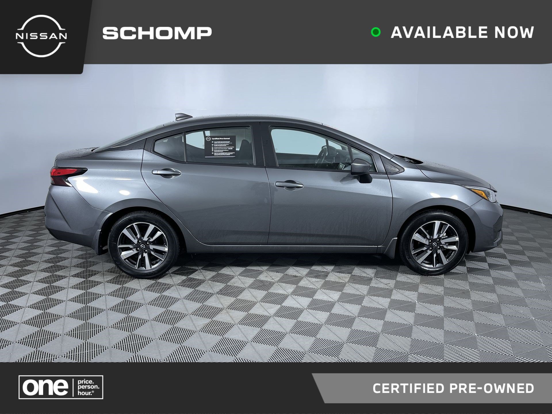 Certified 2025 Nissan Versa SV w/ Trunk Package