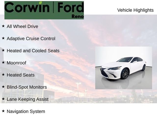 Used 2023 Lexus ES 250 w/ Premium Package AWD/4WD image 8