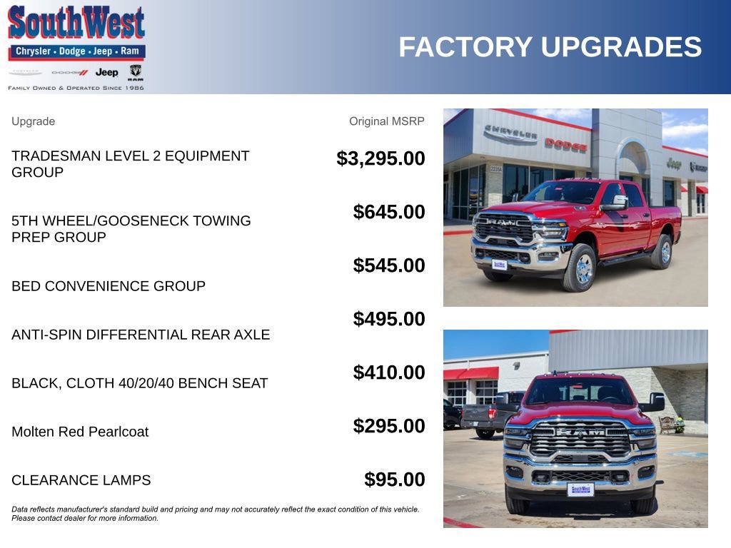 New 2026 RAM 2500 Tradesman image 11