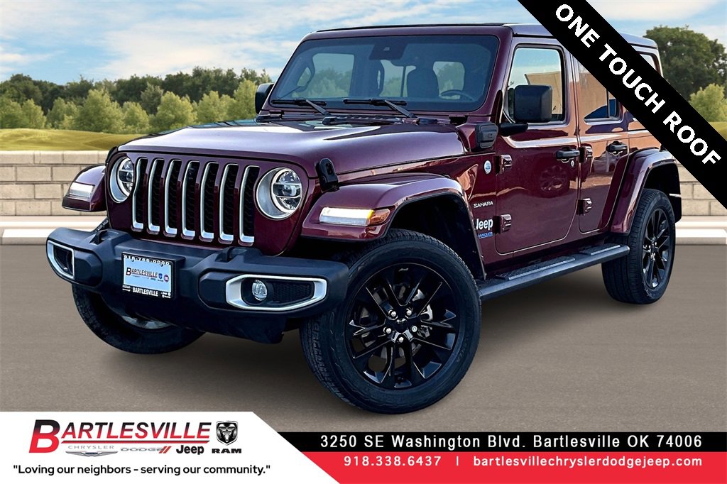 Used 2021 Jeep Wrangler Unlimited Sahara w/ Cold Weather Group