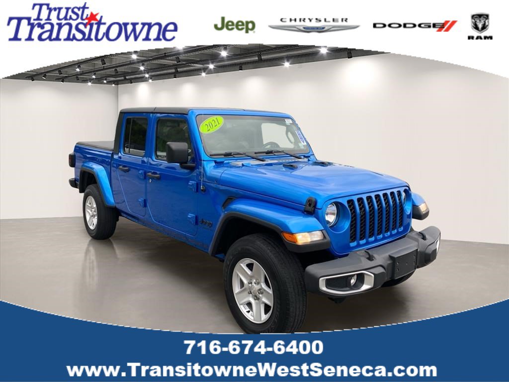 Used 2021 Jeep Gladiator Sport AWD/4WD video 1