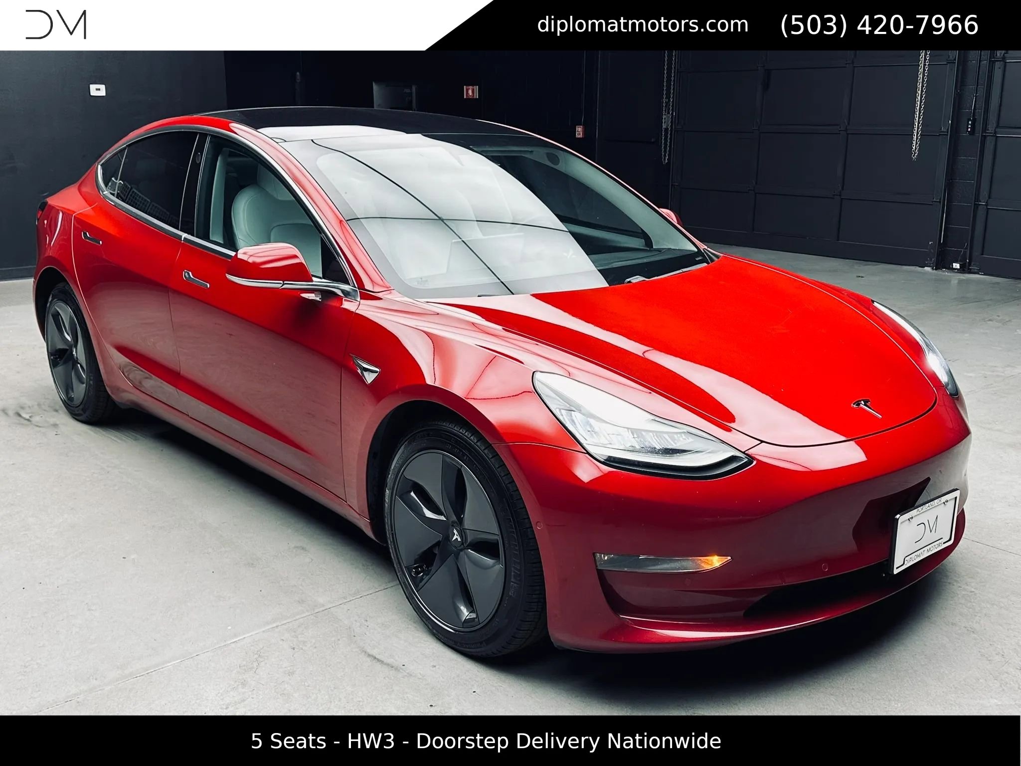 Used 2018 Tesla Model 3 Long Range AWD/4WD image 9