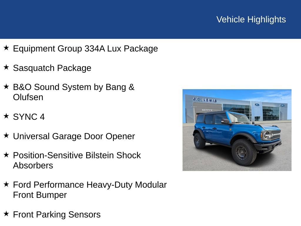 New 2025 Ford Bronco Badlands image 32