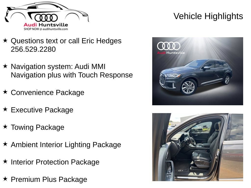 Used 2021 Audi Q7 3.0T Premium Plus w/ Executive Package AWD/4WD image 6