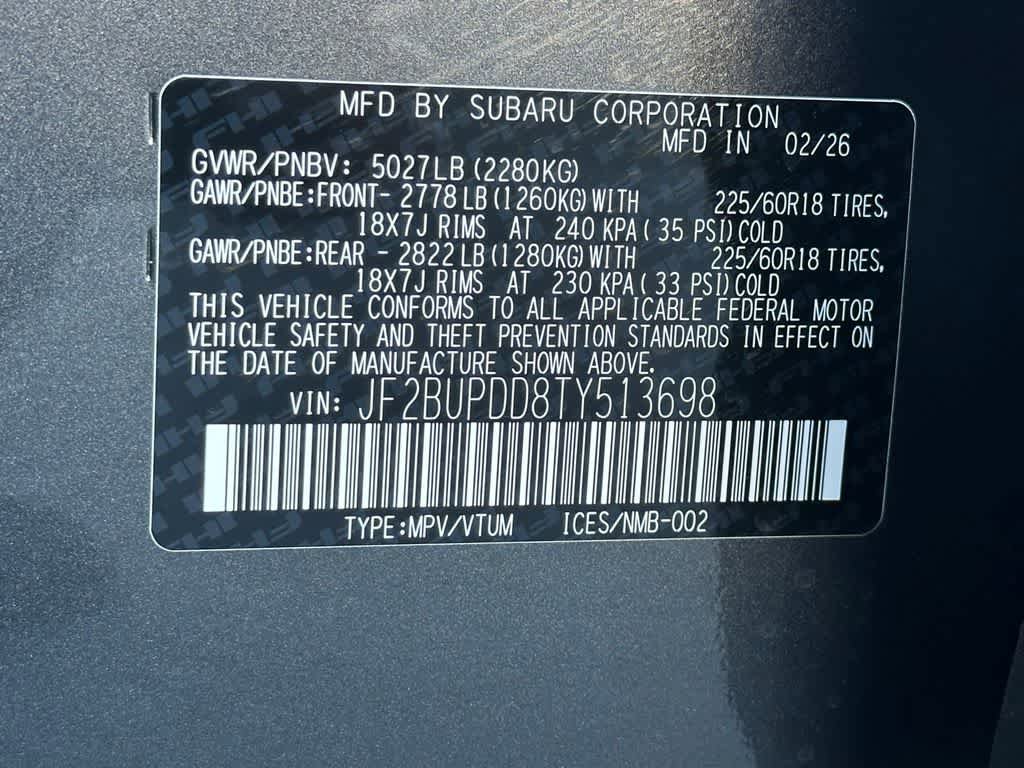 New 2026 Subaru Outback Limited AWD/4WD image 22