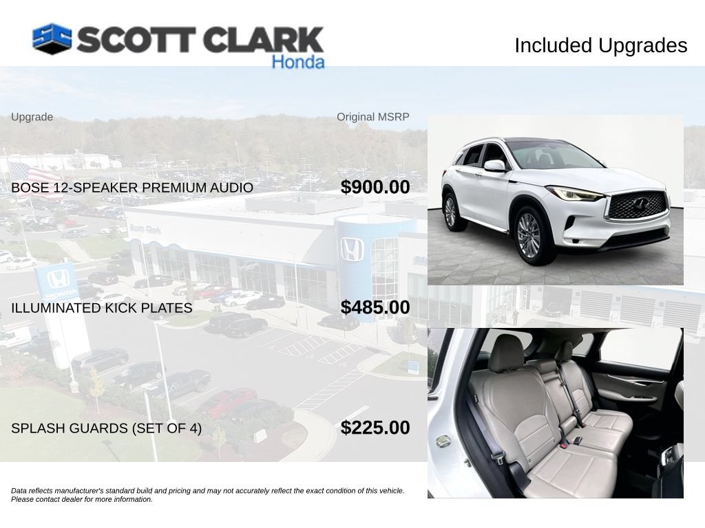 Used 2023 INFINITI QX50 Luxe FWD image 8