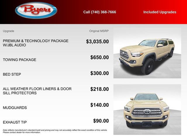 Used 2016 Toyota Tacoma TRD Off-Road AWD/4WD image 5