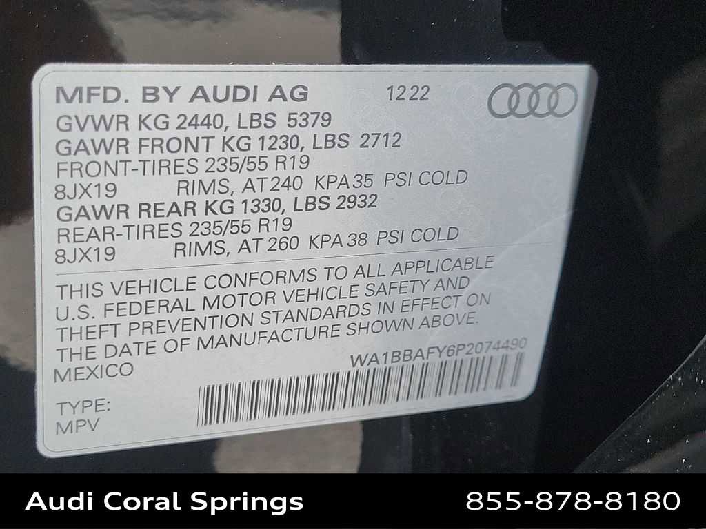 Certified 2023 Audi Q5 2.0T Premium Plus w/ Premium Plus Package AWD/4WD image 29