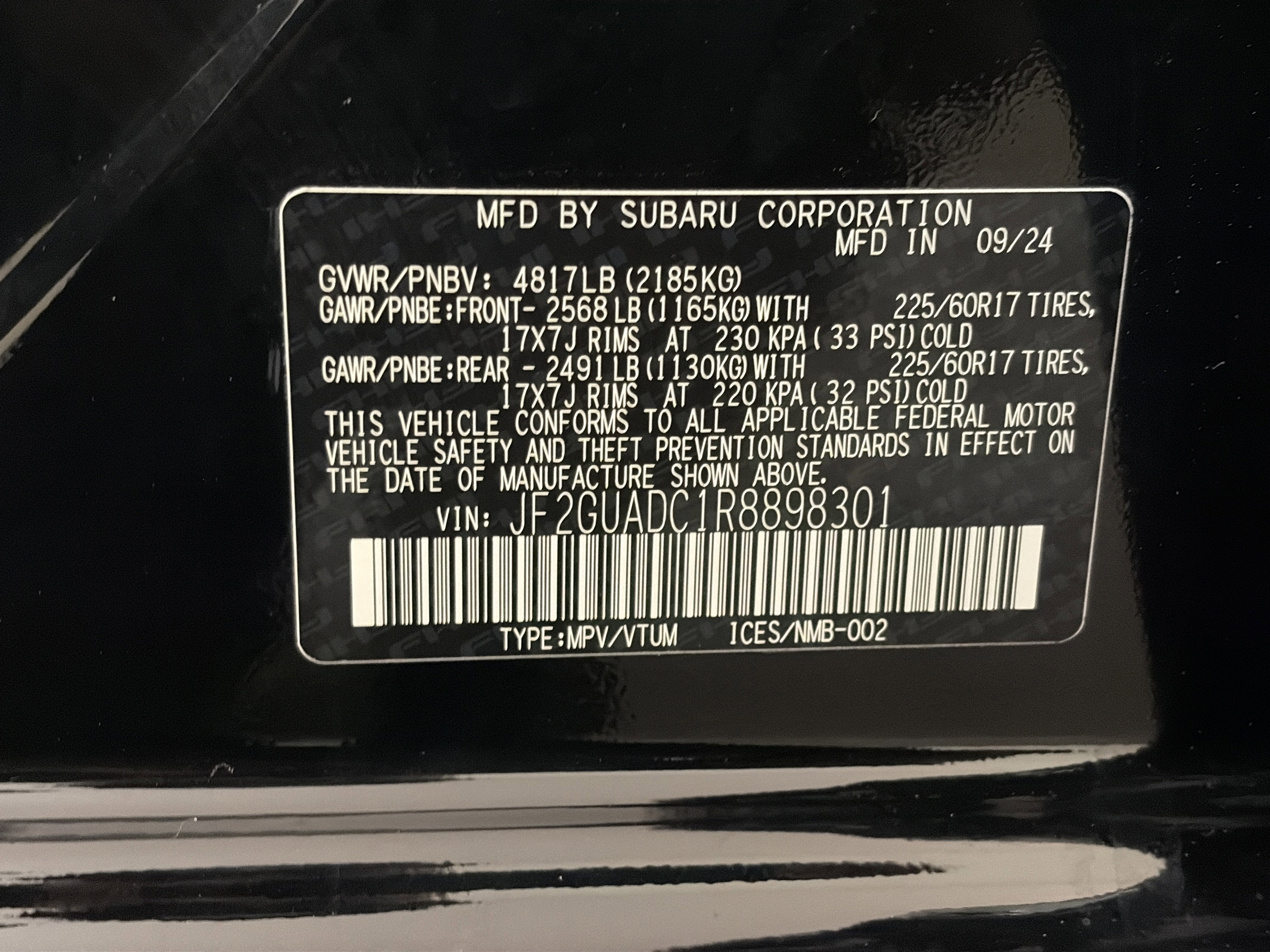 Used 2024 Subaru Crosstrek 2.0i Premium image 33