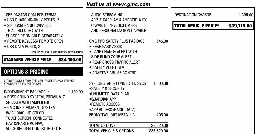 Used 2022 GMC Terrain AT4 w/ Infotainment Package II image 2
