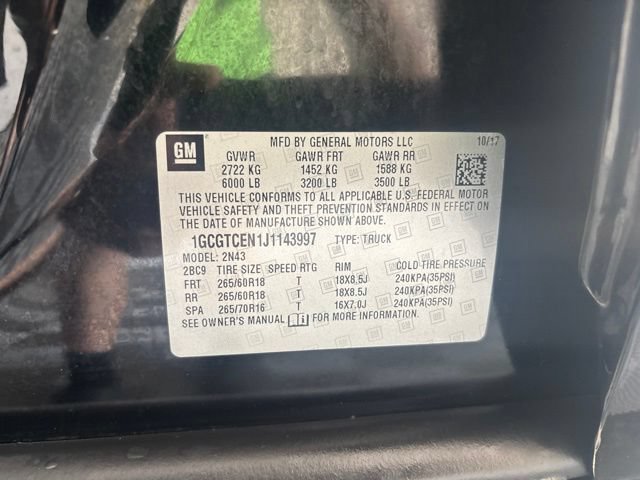 Used 2018 Chevrolet Colorado LT AWD/4WD image 21